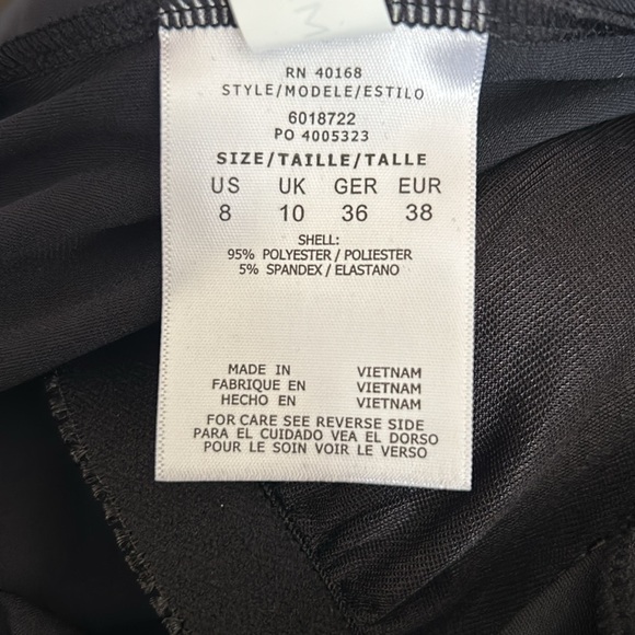 NWT Magicsuit Charmed Life Izzy Tankini Top Women's Size 8 Black - Picture 10 of 10